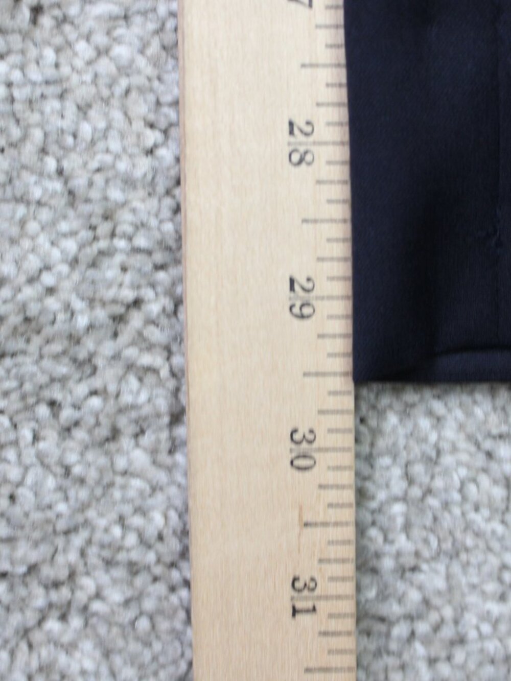 LAUREN Ralph Lauren Pants Mens 34x30 Blue Natural Stretch 100% Wool Pleated - Picture 3 of 11